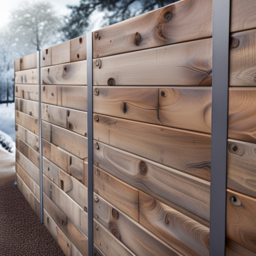 Steel Posts for Retaining Sleeper Walls