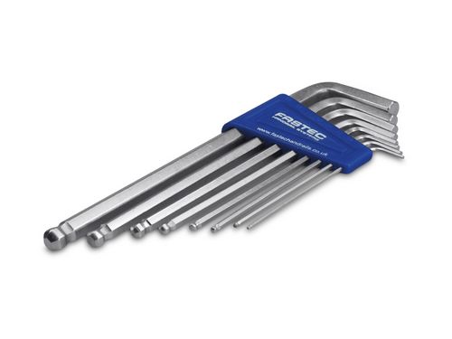 Allen Key Set Stainless and Glass