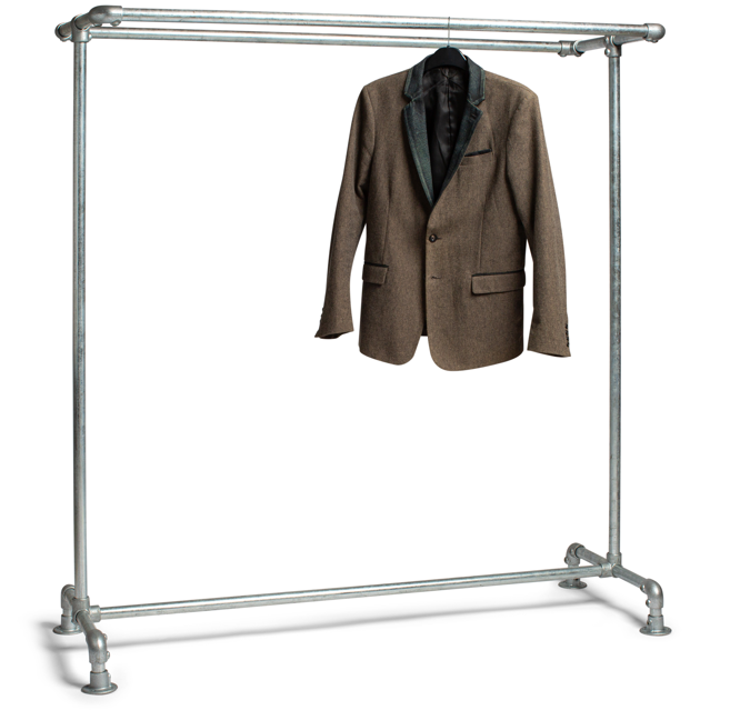 Double Top Bar Clothes Rail