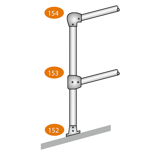 Top Post or Bottom Post 0-11 Degrees - C Clamps