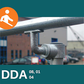 DDA Upright Connector and Bracket Kit