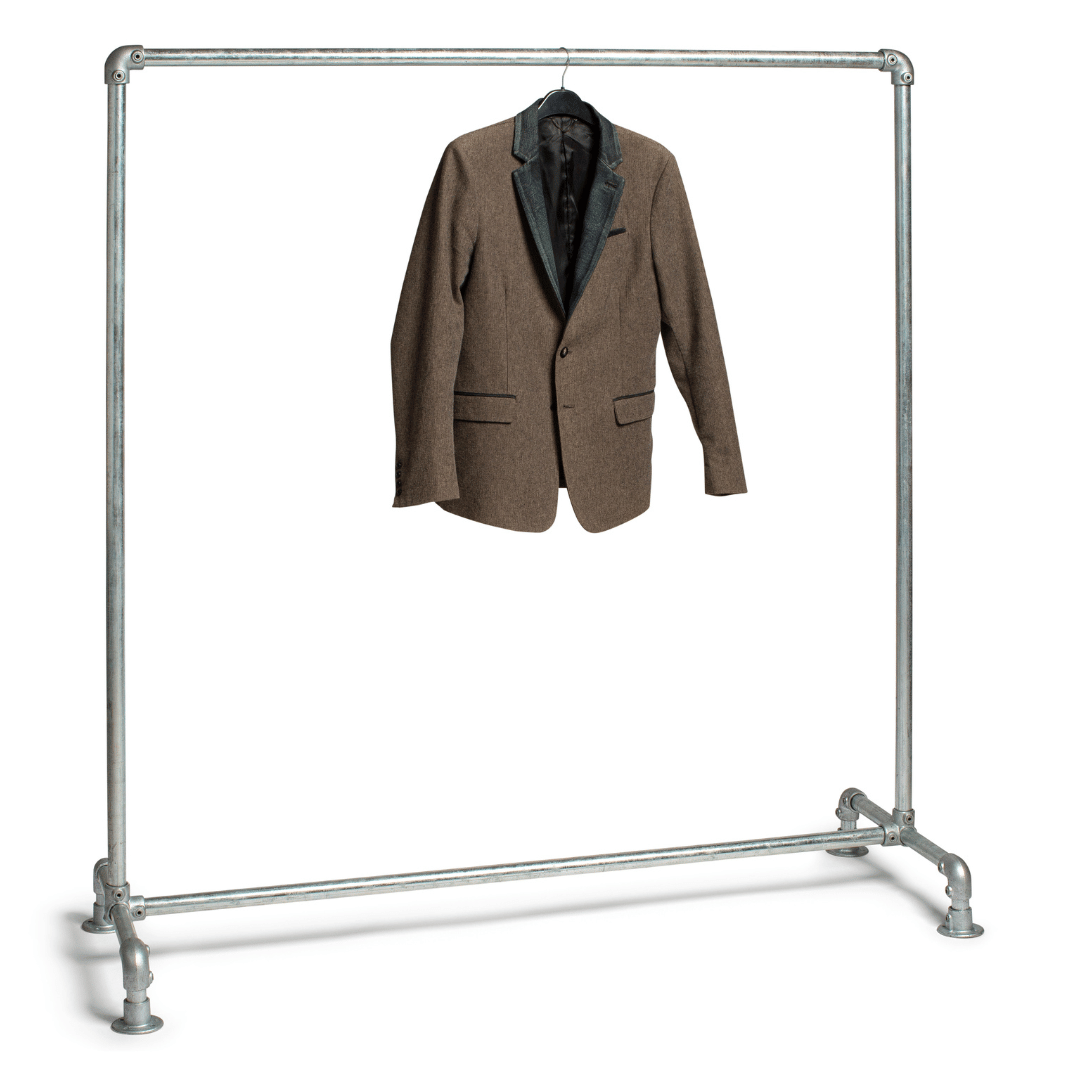 Heavy-Duty Simple Freestanding Clothes Rail